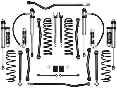 ICON Vehicle Dynamics - ICON K22017 2.5" Stage-7 Suspension Lift Kit for 18-22 Jeep Wrangler 3.6