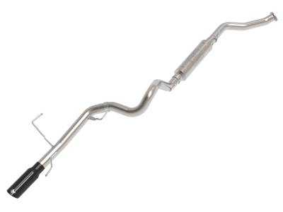 aFe Power - aFe Power 49-36064-B Vulcan 3" Stainless Steel Rear Exit Exhaust Black Tip