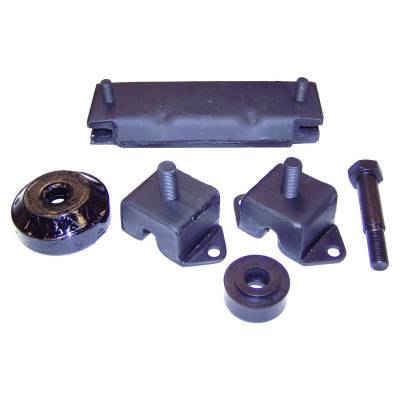 Crown Automotive Jeep Replacement - Crown Automotive 638629K Engine Mount Kit for 42-71 Jeep CJ2A/CJ3A/CJ3B/CJ5/CJ6