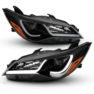 Anzo USA - Anzo USA 121518 Projector Headlight Set for 15-16 Toyota Camry