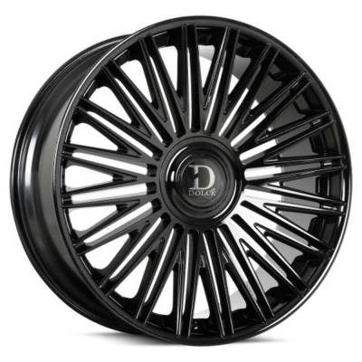 Dolce - Dolce Wheels DC09 Vulto 24x9 5x112/120 28mm Gloss Black VULTO-249010GB