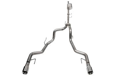 Corsa Performance - Corsa Performance 21185 Sport Cat-Back Exhaust System for 21-25 Ford F150