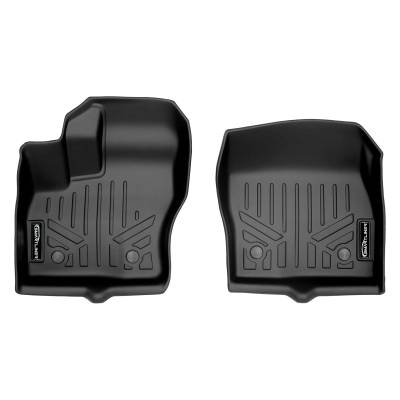 SMARTLINER - SMARTLINER SA0328 Front BLACK Floor Liners Ford Transit Connect