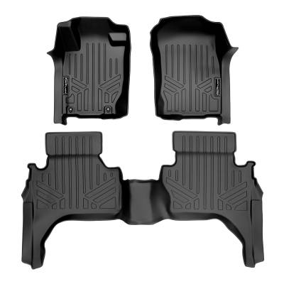 SMARTLINER - SMARTLINER SA0324/B0324 Front+Rear Floor Mat Set