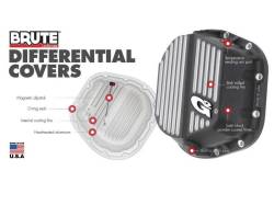 G2 Axle and Gear - G2 Axle Brute Front/Rear Differential Cover for Dana 44-Black 40-2033MB - Image 2