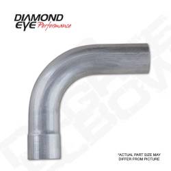 Diamond Eye - Diamond Eye 529005 Elbow 3" 90 Degrees Aluminized - Image 1
