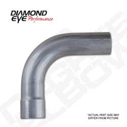 Diamond Eye - Diamond Eye 529006 Elbow 3" 90 Degrees 409 Stainless Steel - Image 1