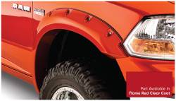 Bushwacker - Bushwacker 50915-75 Pocket Style Front/Rear Fender Flares-Flame Red Clear Coat - Image 3