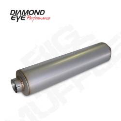 Diamond Eye - Diamond Eye 800465 Muffler 5" Single In Single Out Aluminized - Image 1