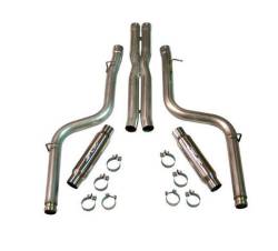 SLP Performance - SLP Performance D31029 LoudMouth Stainless 3.0" Cat-Back Exhaust System - Image 1