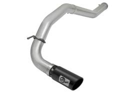 aFe Power - aFe Power Large Bore-HD 4" Filter-Back Stainless Steel Exhaust Kit 49-46113-B - Image 1