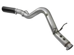 aFe - aFe Power Large Bore-HD 4" Filter-Back Stainless Steel Exhaust Kit; 49-44085-B - Image 2