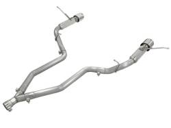 aFe - aFe Power Large Bore-HD 2-1/2" Filter-Back Stainless Steel Exhaust Kit; 49-46234 - Image 2