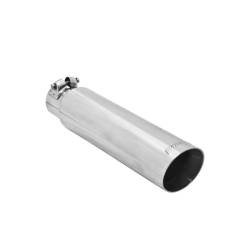 Flowmaster - Flowmaster 15372 Exhaust Pipe Tip Angle Cut Polished Stainless Steel - Image 2