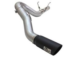 aFe - aFe Power Atlas 5" Filter-Back Aluminized Steel Exhaust Kit; 49-02051-1B - Image 1