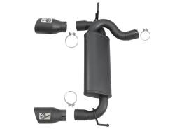 aFe - aFe Power Rebel 2-1/2" Axle-Back Stainless Steel Exhaust Kit; 49-48061-B - Image 2