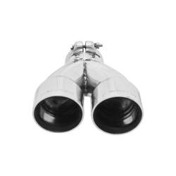 Flowmaster - Flowmaster 15390 Exhaust Pipe Tip Dual Angle Cut Polished Stainless Steel - Image 3