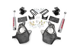 Rough Country Suspension Systems - Rough Country 722.20 2.0"[F]/4.0"[R] Suspension Lowering Kit - Image 1