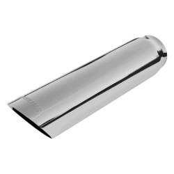 Flowmaster - Flowmaster 15362 Exhaust Pipe Tip Angle Cut Polished Stainless Steel - Image 1