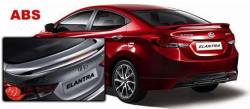 Dallas Automotive Restyling - DAR ABS-747 for Hyundai Elantra Post Mount Rear Spoiler Unpainted Lighted - Image 1