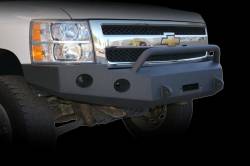 DV8 Offroad - DV8 Offroad 3pc. Front Winch Bumper 07-13 Silverado 1500; FBCS1-01 - Image 3