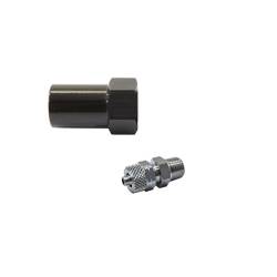 Snow Performance - Snow Performance SNO-810-QC Quick Connect Low Profile Stright Water-Methanol Nozzle Holder - Image 1