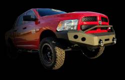 DV8 Offroad - DV8 Offroad 3pc. Front Winch Bumper for 13-18 Ram 1500; FBDR1-01 - Image 2