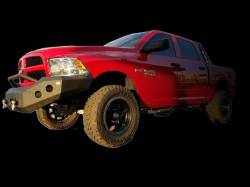 DV8 Offroad - DV8 Offroad 3pc. Front Winch Bumper for 13-18 Ram 1500; FBDR1-01 - Image 4