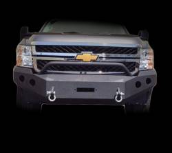 DV8 Offroad - DV8 Offroad 3pc. Front Winch Bumper 11-14 Silverado 2500; FBCS2-01 - Image 2