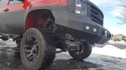 DV8 Offroad - DV8 Offroad 3pc. Front Winch Bumper 07-13 Sierra 1500; FBGS1-02 - Image 9