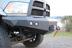 DV8 Offroad - DV8 Offroad 3pc. Front Winch Bumper for 10-18 Ram 2500/3500; FBDR2-02 - Image 6