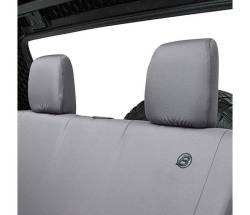 Bestop - Bestop 29282-09 Polyester Rear Seat Cover-Charcoal - Image 2