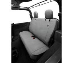 Bestop - Bestop 29292-09 Polyester Rear Seat Cover-Charcoal - Image 1