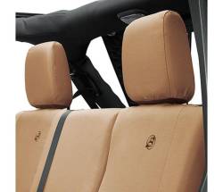 Bestop - Bestop 29284-04 Polyester Rear Seat Cover-Tan - Image 2