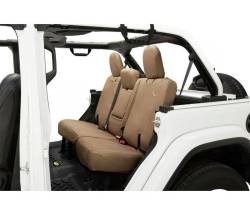 Bestop - Bestop 29294-04 Polyester Rear Seat Cover-Tan - Image 1