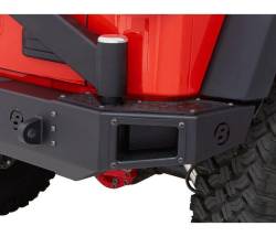 Bestop - Bestop 44941-01 Highrock 4x4 Rear Bumper End Caps-Matte Black - Image 2