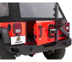 Bestop - Bestop 44943-01 High Rock 4x4 Spare Tire Carrier-Matte Black - Image 2