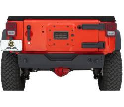 Bestop - Bestop 44940-01 Highrock 4x4 Modular Rear Bumper-Matte Black - Image 2