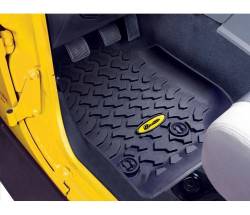 Bestop - Bestop 51513-01 Front Seat Floor Liner Set-Black - Image 1