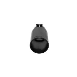 Flowmaster - Flowmaster 15368B Exhaust Pipe Tip Angle Cut Stainless Steel Black - Image 3