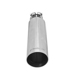 Flowmaster - Flowmaster 15372 Exhaust Pipe Tip Angle Cut Polished Stainless Steel - Image 3