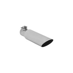 Flowmaster - Flowmaster 15373 Exhaust Pipe Tip Angle Cut Polished Stainless Steel - Image 2