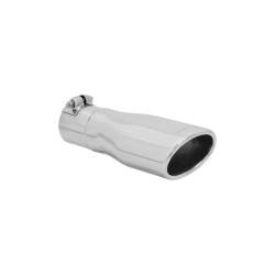 Flowmaster - Flowmaster 15381 Exhaust Pipe Tip Oval Angle Cut Polished Stainless Steel - Image 2