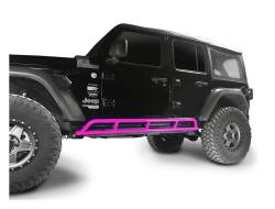 Steinjager - Steinjager J0049204 Bare Knuckles Rock Sliders, Hot Pink - Image 2