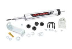 Rough Country Suspension Systems - Rough Country 8738570 V2 Single Steering Stabilizer - Image 1