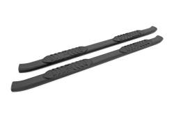 Rough Country Suspension Systems - Rough Country 21010 4.5" Oval Tube Nerf Step Bars-Black - Image 1