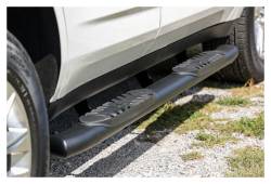 Rough Country Suspension Systems - Rough Country 21010 4.5" Oval Tube Nerf Step Bars-Black - Image 2