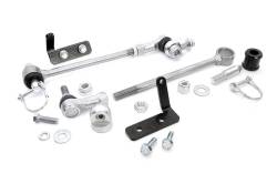 Rough Country Suspension Systems - Rough Country 1128 Quick Disconnect Front Sway Bar Links w/ 3.5"-6" Lift Pair - Image 1