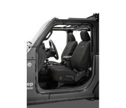 Bestop - Bestop 29293-35 Polyester Front Seat Cover Set-Black Diamond - Image 1