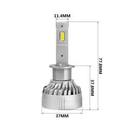 ARC Lighting - ARC Lighting 22011 Tiny Monster Xtreme Series H1 LED Headlight Bulb Kit-Pair - Image 6